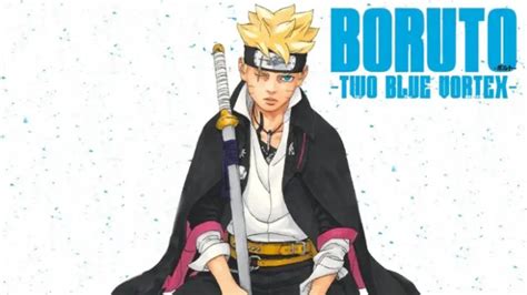 Boruto: Two Blue Vortex chapter 15 leaked cover。